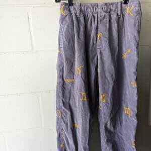 Urban Outfitters Corduroy Pants Purple Lavender Drawstring